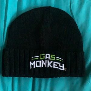 Black Gas Monkey Beanie